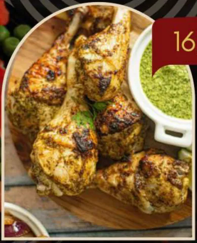 Poulet braisé